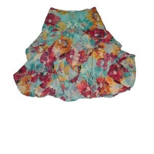 signature by robbie Bee Floral skirt size 16